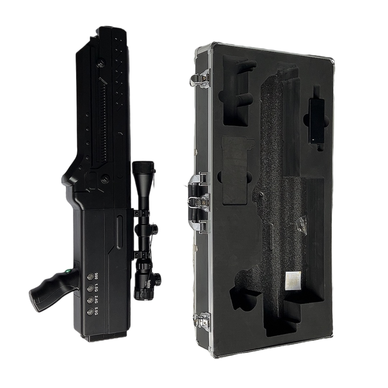  江海手持便携式枪型低空防御反制四通道A型