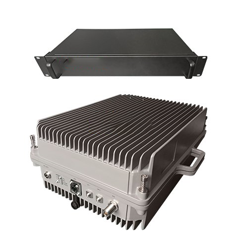  江海TETRA800数字警用集群数字光纤直放站远近端机